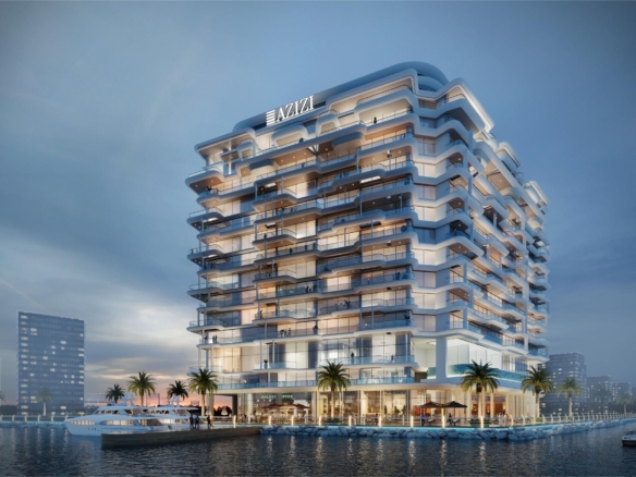 Dubai Island_Water View 2_02 azizi wasel