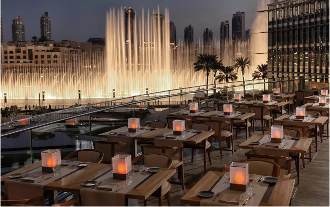 romantic restaurants in Dubai