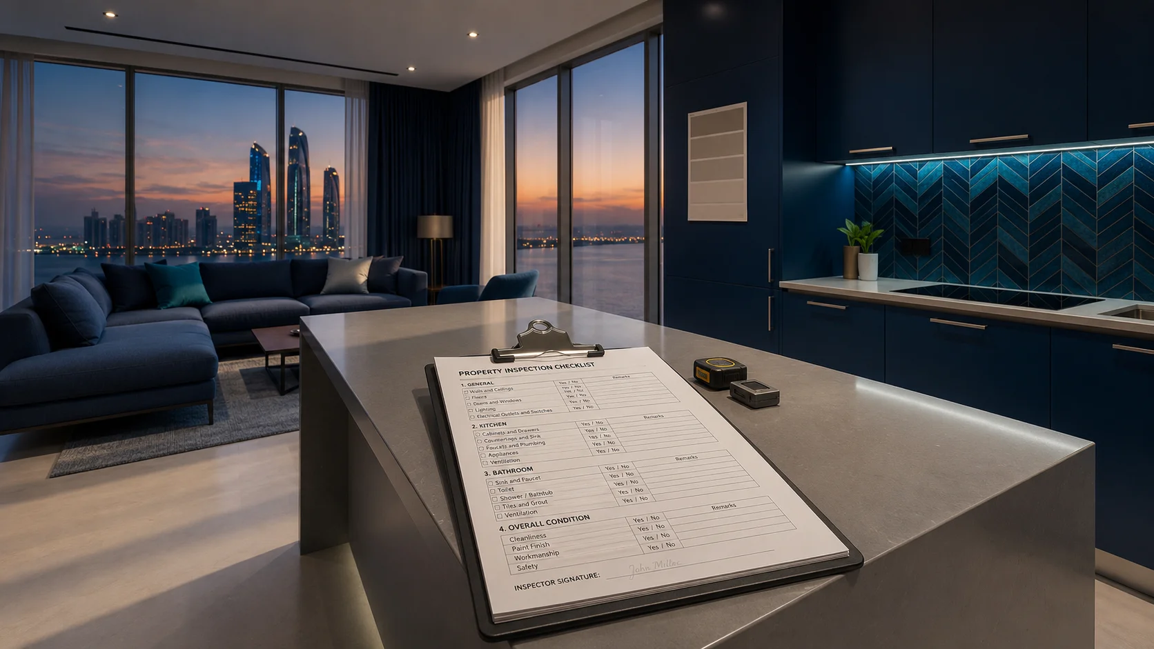 abu dhabi property handover process